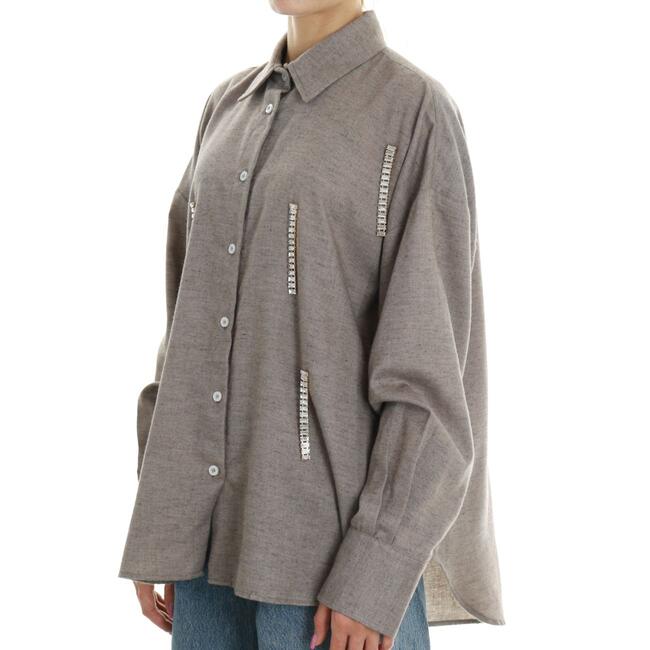 CAMICIA STRASS HAVEONE - Mad Fashion | img vers.650x/